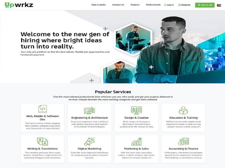 Upwork clone script in php 800 768x576
